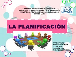 Infografia de la planificación