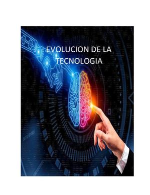 Evolucion De La Tecnologia