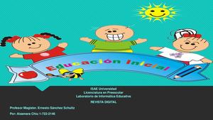 Revista Digital La Educación Preescolar
