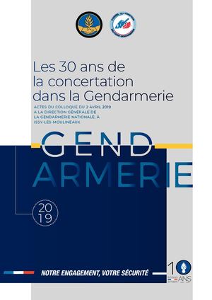 Les 30 ans de la concertation dans la Gendarmerie