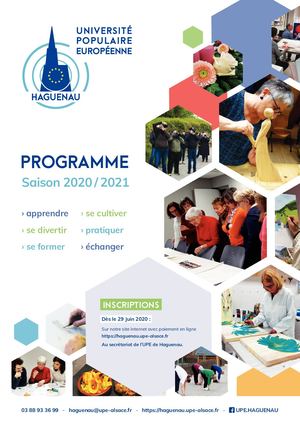 Programme 2020/2021 - UPE Haguenau