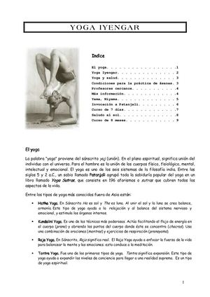 Yoga Iyengar ES