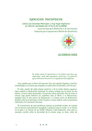 EJERCICIOS PSICOFISICOS