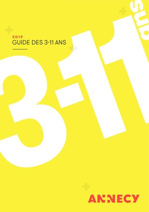 Guide des 3-11 ans
