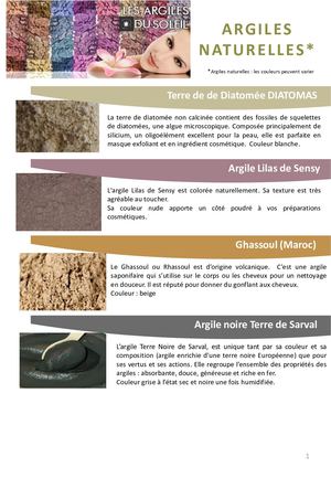 Brochure Les Argiles Du Soleil