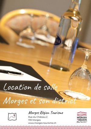 Location de salle Morges et son district