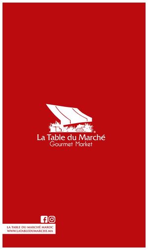 Nouvelle carte de la Table du marché Gourmet Market