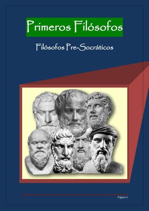 Primeros Filósofos