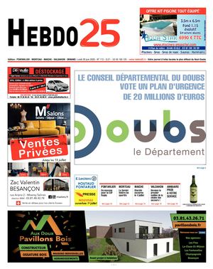 Hebdo Pontarlier 2020 Semaine 27