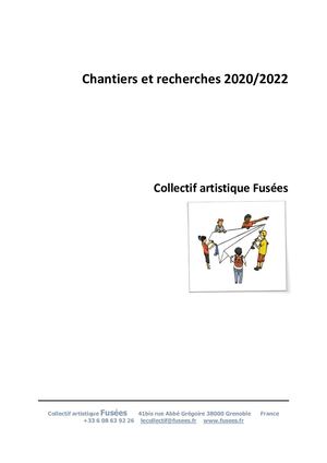 Chantiers Et Recherches 2020 Collectif Artistique Fusées