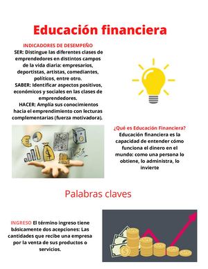Educación Financiera