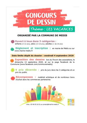 Reglement Concours Dessin 2020