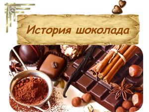 история шоколада