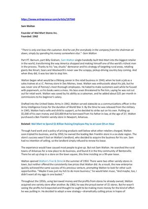 Sam Walton