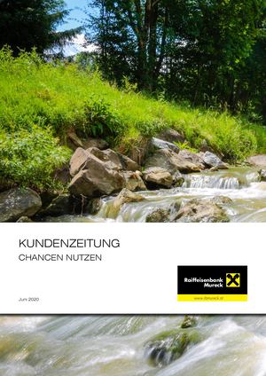 Kundenzeitung der Raiffeisenbank Mureck