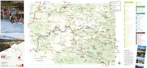 Carte Touristique Cévennes Mont Lozère 2020