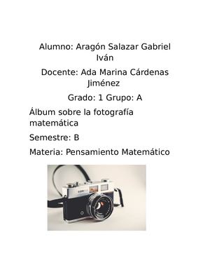 Album De Matematicas