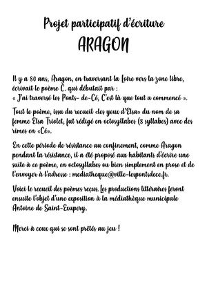 Projet Participatif Aragon