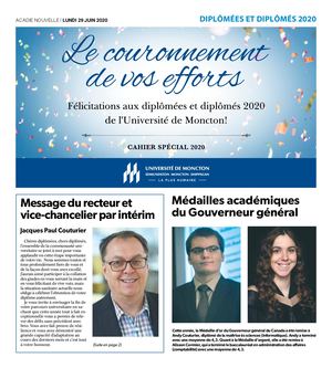 Diplomées-diplômés U de M 2020