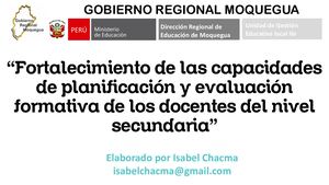 Sesion Capaciatción Ilo Isabel