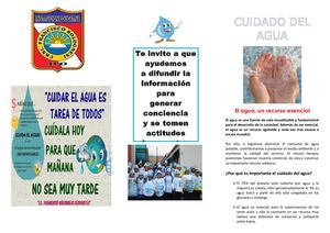 Triptico Agua