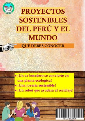 Proyectos Sostenibles Del Perú Y El Mundo