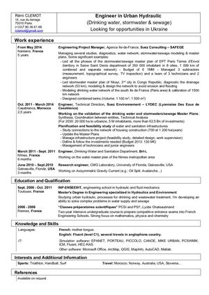 Resume Rémi Clemot