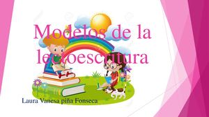 Modelos De La Lectoescritura