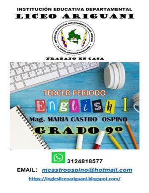 Ingles I, Tercer Periodo 9