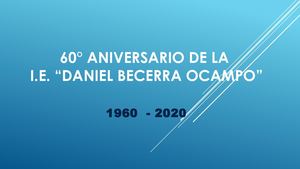 60° Aniversario Dbo
