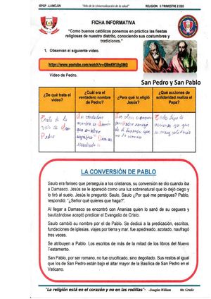 San Pedro Y San Pablo