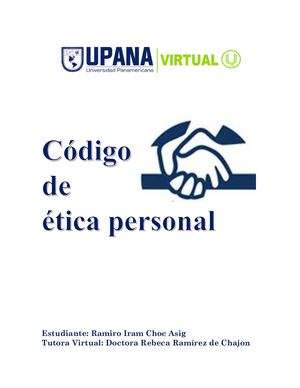 Código de ética Personal
