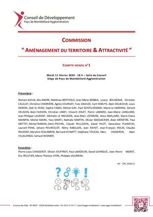 CR Reunion Com Amenagement Territoire 11/02/20
