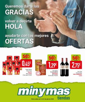 Minymas Tiendas Oferta Válida Del 2 Al 22 De Julio De 2020