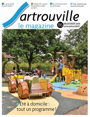 Sartrouville magazine 116 : été à domicile, tout un programme !