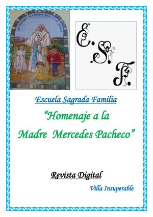 Revista Digital Sagrada Familia V Insuperable