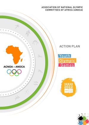 AN PLAQUET YOUTH OLYM GAMES DAKAR_'22