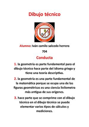 Dibujo Técnico Manejo De Escuadras