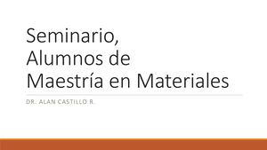 Presentación Alumnos De Maestría