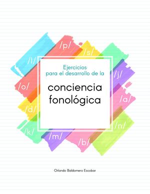 Libro Conciencia Fonológica
