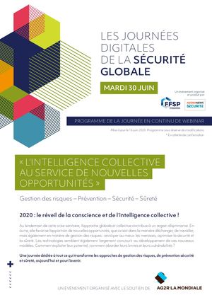 Journée Digitale de la Sécurité Globale - 30 juin 2020 - Programme