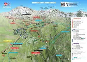 Plan rando & VTT VAL THORENS - ÉTÉ 2020