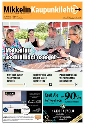 Mikkelin Kaupunkilehti 27/2020