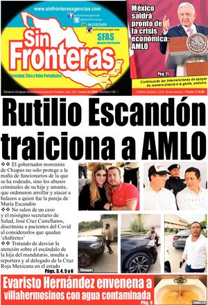 Sin Fronteras, Junio 2020