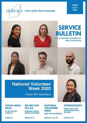 Clubs WA Service Bulletin June/July 2020