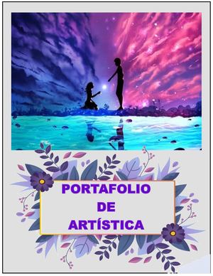 Portafolio Digital De Artística