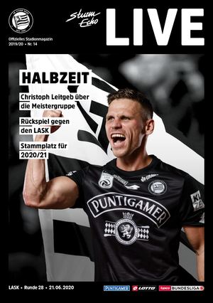 SturmEcho LIVE 2019/20, Nr. 14: Sturm – LASK