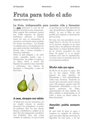 Artículos Periodísticos