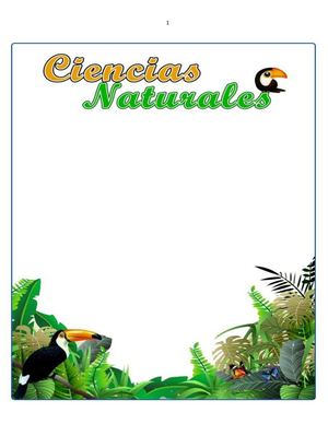 Portafolio Ciencias Naturales