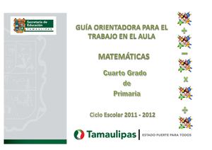 Guía De Matemáticas 4o